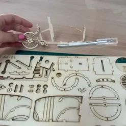 Maquette Bois Le Vélo Cargo -Modèles Jouets Magasin 1001hobbies mmb02 le velo cargo 13