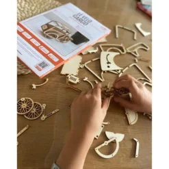 Maquette Bois Le Vélo Cargo -Modèles Jouets Magasin 1001hobbies mmb02 le velo cargo 15