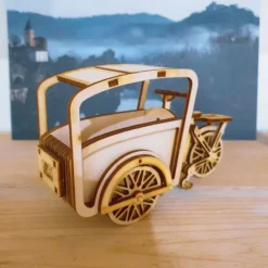 Maquette Bois Le Vélo Cargo -Modèles Jouets Magasin 1001hobbies mmb02 le velo cargo 5