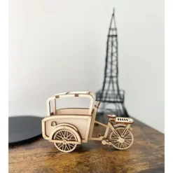Maquette Bois Le Vélo Cargo -Modèles Jouets Magasin 1001hobbies mmb02 le velo cargo 8