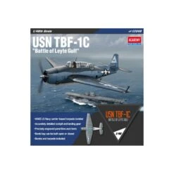 Academy Maquette Avion Maquette D'avion En Plastique USN TBF-1C Bataille Du Golfe De Leyte