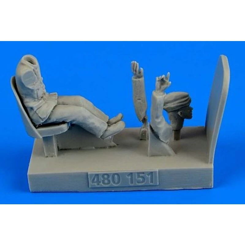 Figurine Seconde Guerre Mondiale RAF Pilote Pour Bedford MWD 1 Figurine Seconde Guerre Mondiale RAF Pilote Pour Bedford MWD