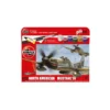 Airfix Maquette Avion Ensemble Cadeau - North American Mustang Mk.IV