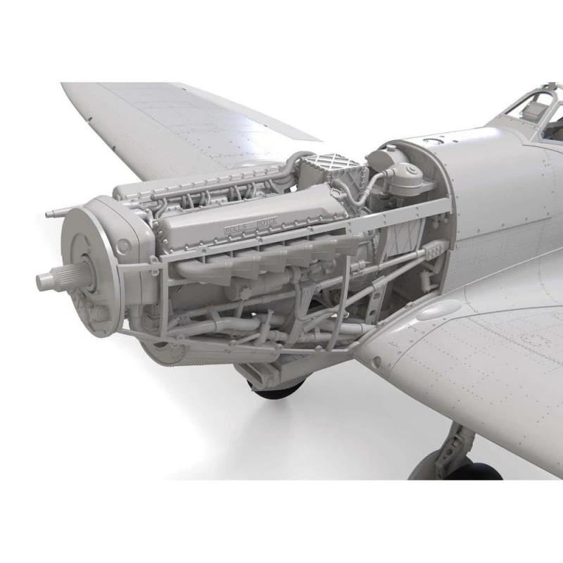 Maquette Avion Airfix: 1:24 Scale - Supermarine Spitfire Mk.Ixc 3 Maquette Avion Airfix: 1:24 Scale - Supermarine Spitfire Mk.Ixc – Image 3