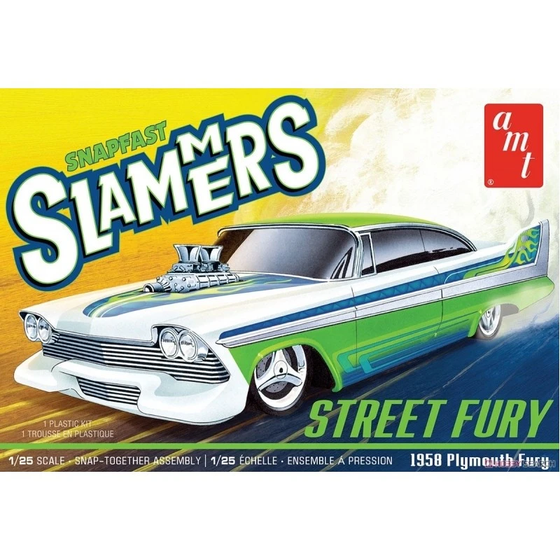 Maquette Street Fury 1958 Plymouth SnapFast Slammer 1 Maquette Street Fury 1958 Plymouth SnapFast Slammer