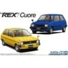 Aoshima Maquette Subaru Km1 Rex Daihatsu Cuore