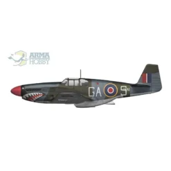 Maquette Avion P-51 C Mustang Mk. III Model Kit -Modèles Jouets Magasin arma hobby 97ar70039 p 51 c mustang mk iii model kit 2