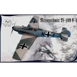 Maquette Avion Messerschmitt Bf 109C-1 : Chasseur Allemand De La 2ème GM