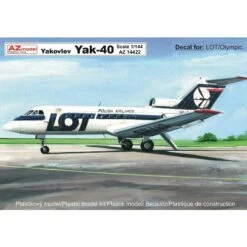 Maquette Avion Yakovlev Yak-40 'LOT, Olympic Airways'