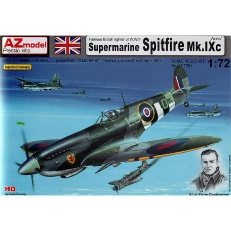 Maquette Avion Supermarine Spitfire Mk.IXc Aces 1 Maquette Avion Supermarine Spitfire Mk.IXc Aces