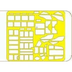 Eduard Messerschmitt Bf 110C (pour Maquettes Dragon) (fait à Partir De Bande Jaune De Kabuki Japonais)