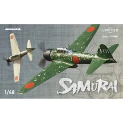 Eduard Maquette Avion Mitsubishi A6M3 Zero SAMURAI DUAL COMBO