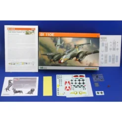 Messerschmitt Bf 110E Réédition De La Trousse D'outils Eduard (première Publication 09/2007). PE Set Inclus, Décalcomanies -Modèles Jouets Magasin eduard edk8203 messerschmitt bf 110e reedition de la trousse d outils 1 10