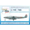 Maquette Avion Lockheed L-049/L-749 Constellation - TWA - Laser Decals