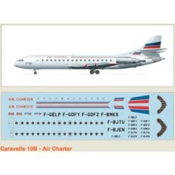 Maquette Avion Caravelle 10B Air Charter