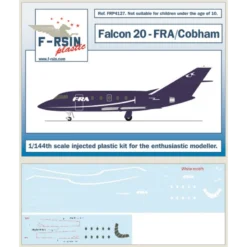 Maquette Avion Dassault Falcon 20 FRA/Cobham