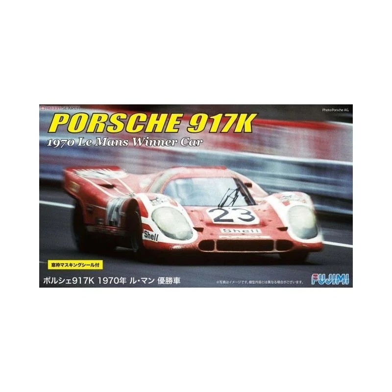 Fujimi Maquette Porsche 917k 70 Le Mans Gagnant 1/24 2 Fujimi Maquette Porsche 917k 70 Le Mans Gagnant 1/24 – Image 2