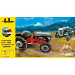 Heller Maquette Camion KIT DE DÉMARRAGE Ferguson Petit Gris 2 X + Diorama 6 Heller Maquette Camion KIT DE DÉMARRAGE Ferguson Petit Gris 2 X + Diorama -Modèles Jouets Magasin heller 1000523260 kit de demarrage ferguson petit gris 2 x diorama 2