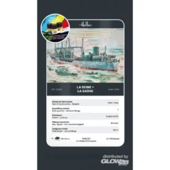 Heller Maquette Bateau STARTER KIT (Kit De Démarrage) LA SEINE + LA SAONE TWINSET -Modèles Jouets Magasin heller 1000550500 starter kit kit de demarrage la seine la saone t 6