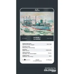 Heller Maquette Bateau Twinset La Seine + La Saone -Modèles Jouets Magasin heller 1000850500 twinset la seine la saone 5