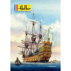 Heller Maquette Bateau Le Soleil Royal -Modèles Jouets Magasin heller he80899 le soleil royal 4