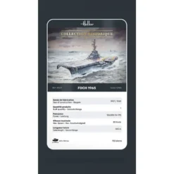 Heller Maquette Bateau 1:400 Foch -Modèles Jouets Magasin heller he81071 1 400 foch 9