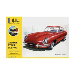 Heller Maquette STARTER KIT (Kit De Démarrage) Jaguar Type E 3L8 FHC -Modèles Jouets Magasin heller hell56709 starter kit kit de demarrage jaguar type e 3l8 fhc 2