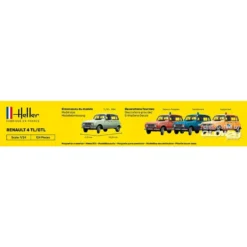 Heller Maquette STARTER KIT (Kit De Démarrage) Renault 4l -Modèles Jouets Magasin heller hell56759 starter kit kit de demarrage renault 4l 5