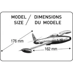 Heller Maquette Avion Thunderjet -Modèles Jouets Magasin heller hell80278 thunderjet 8