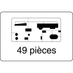 Heller Maquette Avion Thunderjet -Modèles Jouets Magasin heller hell80278 thunderjet 9