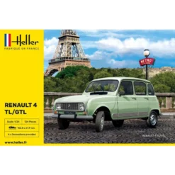 Heller Maquette Renault 4l 8 Heller Maquette Renault 4l -Modèles Jouets Magasin heller hell80759 renault 4l 3