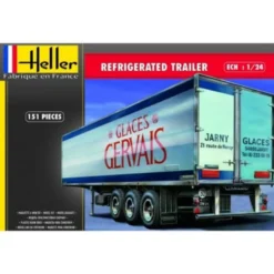 Heller Maquette Avion Refrigerated Trailer