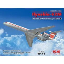 ICM Maquette Avion Iliouchine-62M, Allemand Air Force Avion De Passagers
