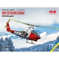 ICM Maquette Avion Bell AH-1G 'Arctic Cobra', Hélicoptère Américain En Mars 1965