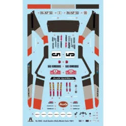 Italeri Maquette Audi Quattro Rally -Modèles Jouets Magasin italeri i3642 audi quattro rally 5