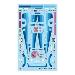 Italeri Maquette FIAT Abarth 131 Rally -Modèles Jouets Magasin italeri i3662 fiat abarth 131 rally 4