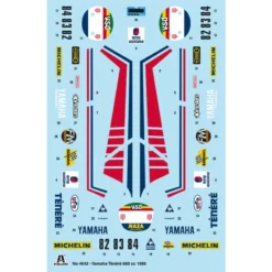 Italeri Maquette Yamaha Ténéré 660cc -Modèles Jouets Magasin italeri i4642 yamaha tenere 660cc 4