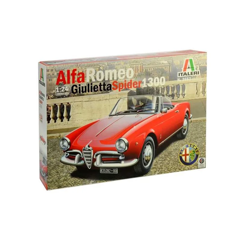 Italeri Alfa Romeo Giuletta Spider 1600 COLORS INSTRUCTIONS SHEET - DETAILED ENGINE - CHROME PARTS AND CAPOTE FOR CLOSED VERSION Icon Of 2 Italeri Alfa Romeo Giuletta Spider 1600 COLORS INSTRUCTIONS SHEET - DETAILED ENGINE - CHROME PARTS AND CAPOTE FOR CLOSED VERSION Icon Of – Image 2