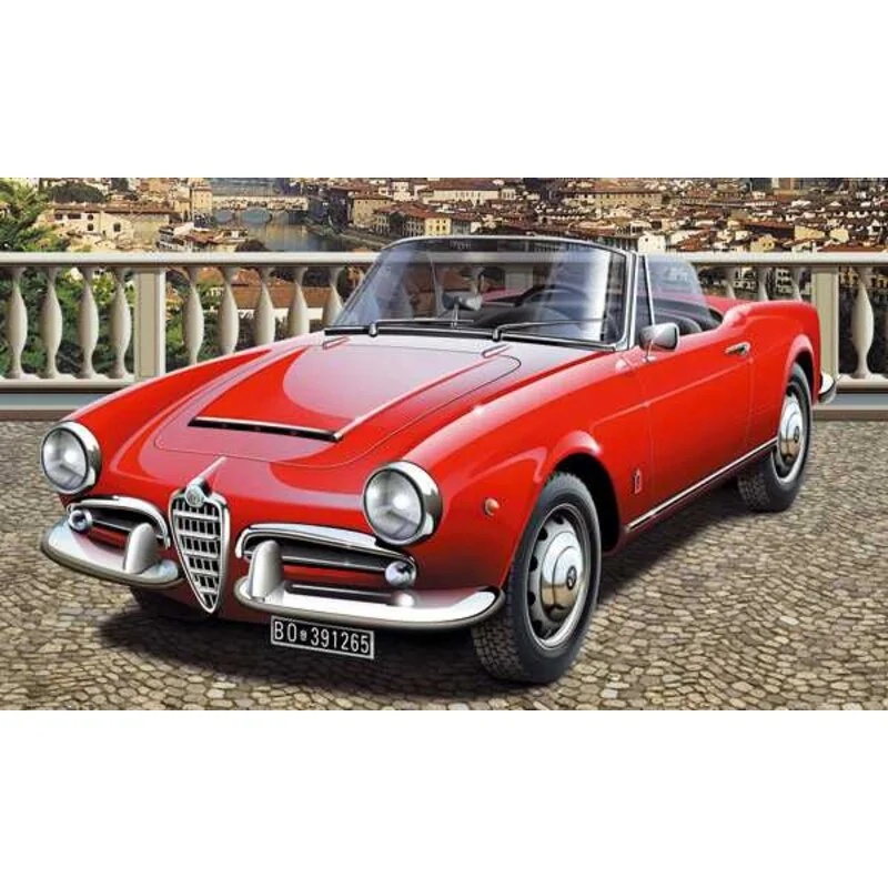 Italeri Alfa Romeo Giuletta Spider 1600 COLORS INSTRUCTIONS SHEET - DETAILED ENGINE - CHROME PARTS AND CAPOTE FOR CLOSED VERSION Icon Of 1 Italeri Alfa Romeo Giuletta Spider 1600 COLORS INSTRUCTIONS SHEET - DETAILED ENGINE - CHROME PARTS AND CAPOTE FOR CLOSED VERSION Icon Of