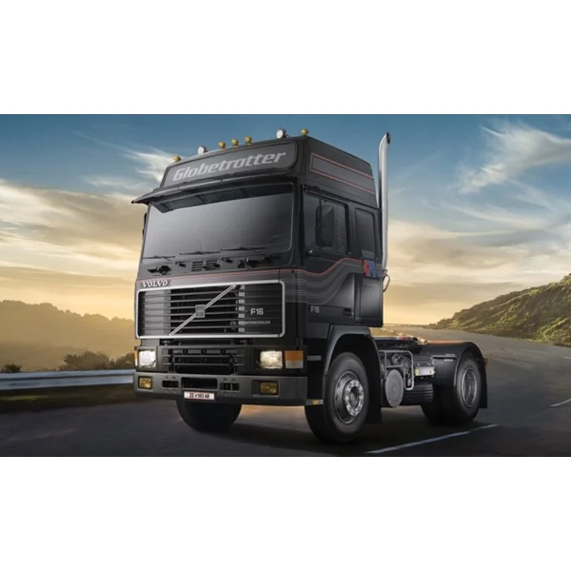 Italeri Volvo F-16 Globetrotter Environ Dix Ans Après La Sortie Du F-12, Et à Cause De Son Succès Avec Elle, En 1988, Volvo A Lancé La N 2 Italeri Volvo F-16 Globetrotter Environ Dix Ans Après La Sortie Du F-12, Et à Cause De Son Succès Avec Elle, En 1988, Volvo A Lancé La N – Image 2