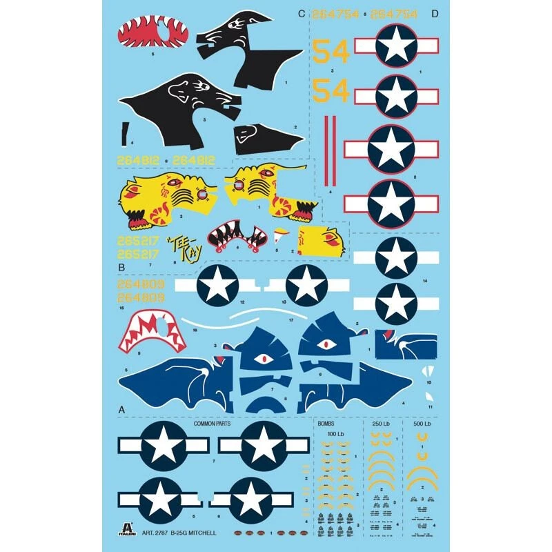 Italeri Maquette Avion B? 25G Mitchell 1/48 3 Italeri Maquette Avion B? 25G Mitchell 1/48 – Image 3