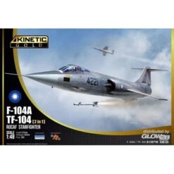 Kinetic Maquette Avion Taiwan F-104A /TF-104