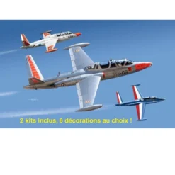 Kinetic Maquette Avion Combo MHD Fouga CM 170