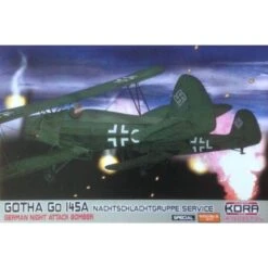 Maquette Avion Gotha Go-145A Bombardier D'attaque De Nuit (2 En 1) Nachtschlachtgruppe Service