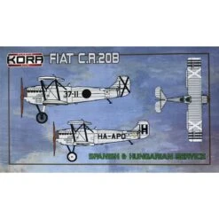 Service FIAT CR20B Espagnol Et Hongrois. Kit Plastique Complet Avec Mise à Niveau Du Fuselage En Résine, Pièces De Roue Photogra