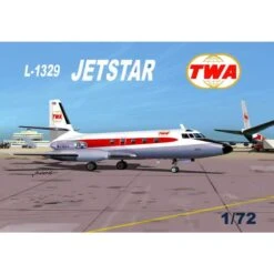 Maquette Avion Lockheed L-1342 Jetstar TWA