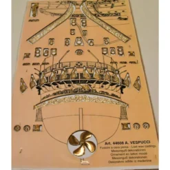 Maquette Bateau Amerigo Vespucci -Modèles Jouets Magasin mantua s068741 amerigo vespucci 1 14