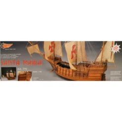 Maquette Bateau Santa Maria -Modèles Jouets Magasin mantua s068775 santa maria 1 9