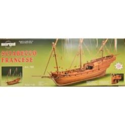 Maquette Bateau Chebec -Modèles Jouets Magasin mantua s068795 chebec 1 2