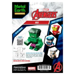 Metal Earth Maquette Métal Hulk -Modèles Jouets Magasin metal earth 5060003 hulk 3